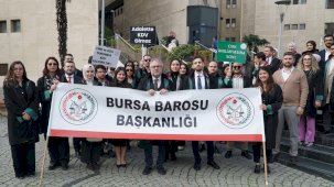 Genç avukatlar Türkiye genelinde tıpkı anda haykırdı