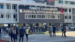 Hafriyat Sürücülerinden Protesto