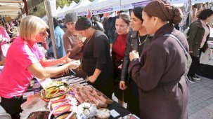 Heykel'de 'Meydan Kadınların'