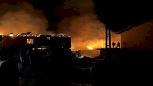 İskilip'te Yangın: 3 Konut Kül Oldu