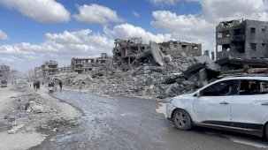 İsrail’in Gazze Şehri’nden çekilmesiyle büyük yıkım gün yüzüne çıktı