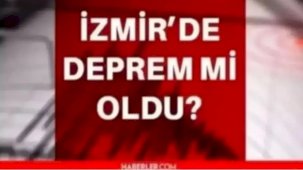 İzmir'de deprem mi oldu? SON DAKİKA! 22 Ekim İzmir'de az önce nerede deprem oldu?
