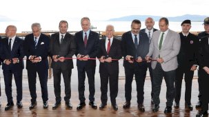 İznik Göl Bazilikası Ören Yeri Karşılama Merkezi ziyarete açıldı