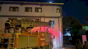 Kastamonu’da Orman İşletme Müdürlüğü’ne ait misafirhanede çıkan yangın söndürüldü