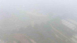 Kırklareli’nde sabah saatlerinde sis etkili oldu