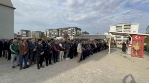 Komşu hengamesinde vurularak öldürülen emekli astsubay son seyahatine uğurlandı