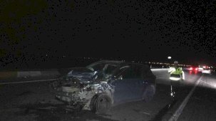 Konya’da üç araçlı trafik kazası: 6 yaralı
