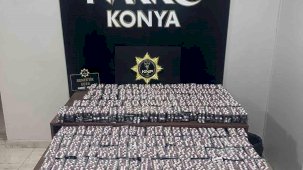 Konya’da zehir tacirlerine büyük darbe: 282 tutuklama