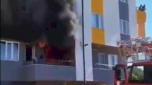 Mersin’de ev yangını korkuttu