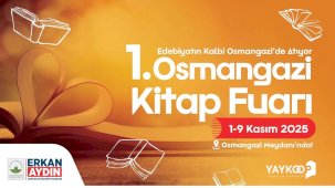 Osmangazi Kitap Fuarı kapılarını açıyor