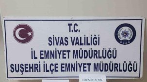 Piyasa değeri 1 milyon lira olan sahte altın ele geçirildi, 1 kişi tutuklandı