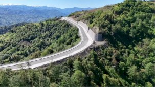 Rize'de Isırlık Yolu yarın hizmete açılacak