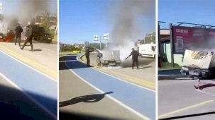 Sakarya’da TOFAŞ alev topuna döndü