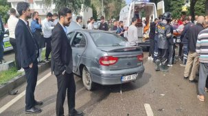 Samsun'da Trafik Kazası: 3 Yaralı