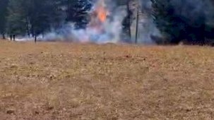 Sarıkamış ormanlarında örtü yangını