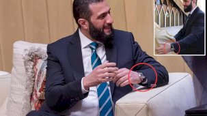 Suriye lideri Şara'nın koluna taktığı saatin fiyatı dudak uçuklattı