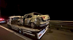 TEM Otoyolu’nda feci kaza: 1’i ağır 3 yaralı