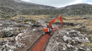 Uludağ’ın 32 yıllık içme suyu maslakları yenilendi