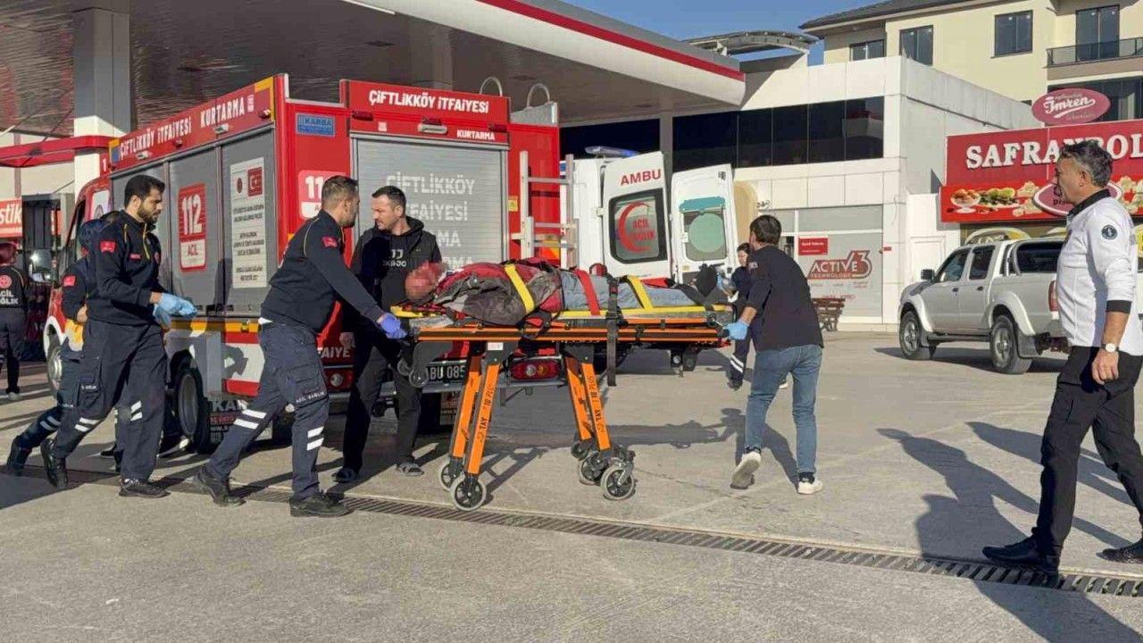Yalova’da otomobilin çarptığı yaya ağır yaralandı