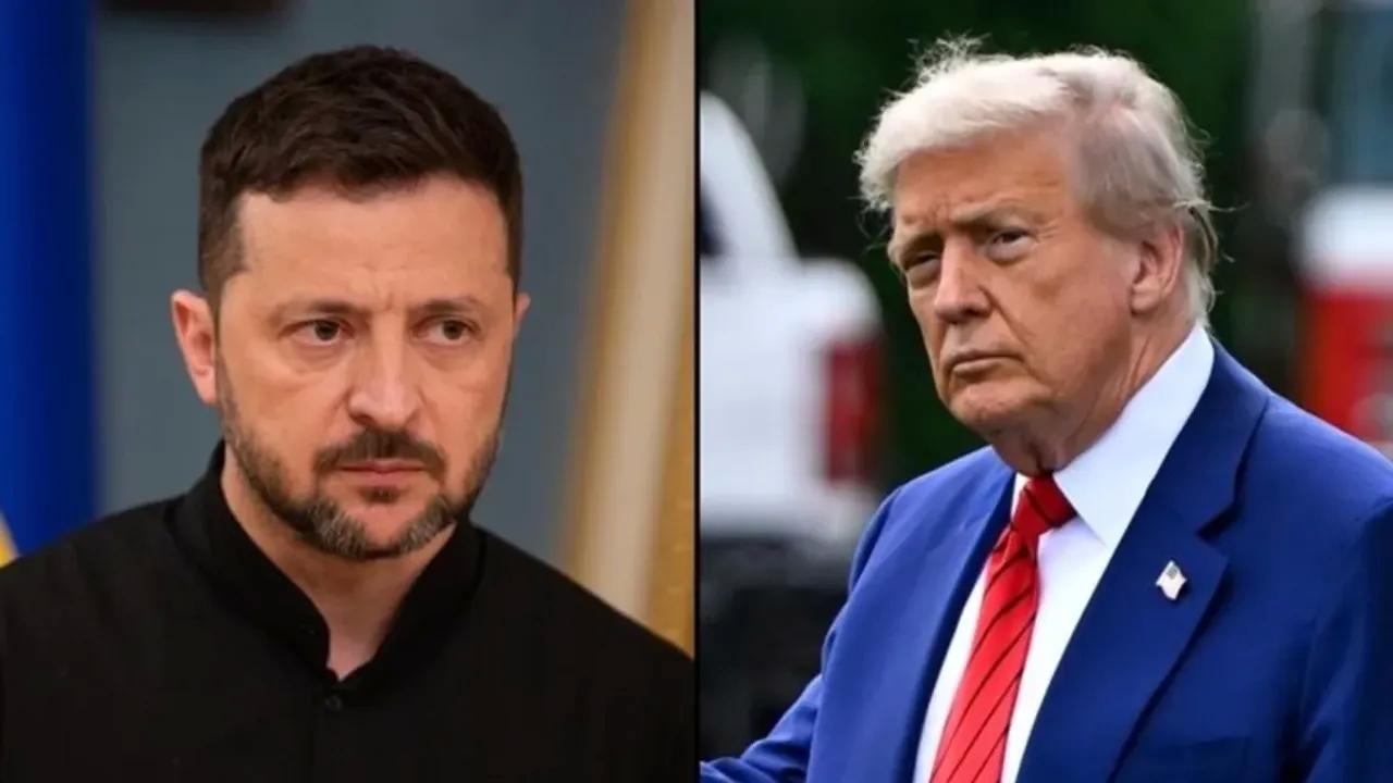 Zelensky, ABD'ye gitti