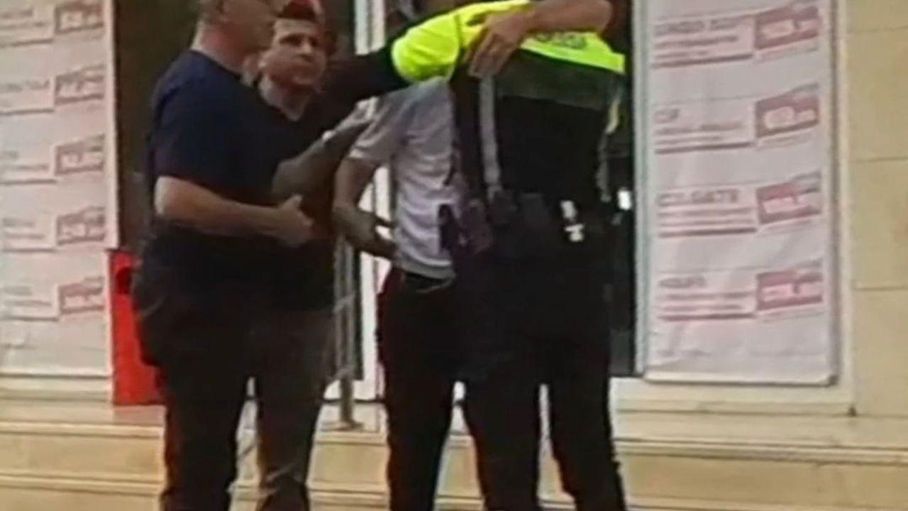 Adana’da polis ve özel birey arasında duygulandıran görüntüler