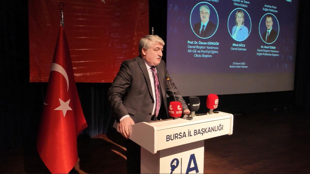 Anahtar Parti Bursa: Biz siyasetin 2. versiyonuyuz