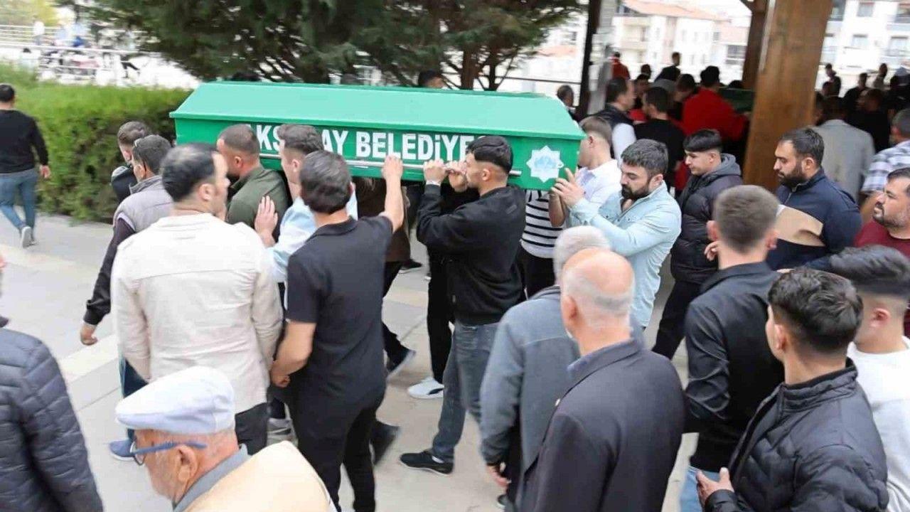 Ankara’daki kazada ölen 4 kişi Aksaray’da son yolculuğuna uğurlandı