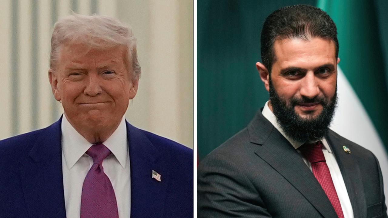 ABD Başkanı Trump ile Suriye Cumhurbaşkanı Şara arasındaki görüşme başladı