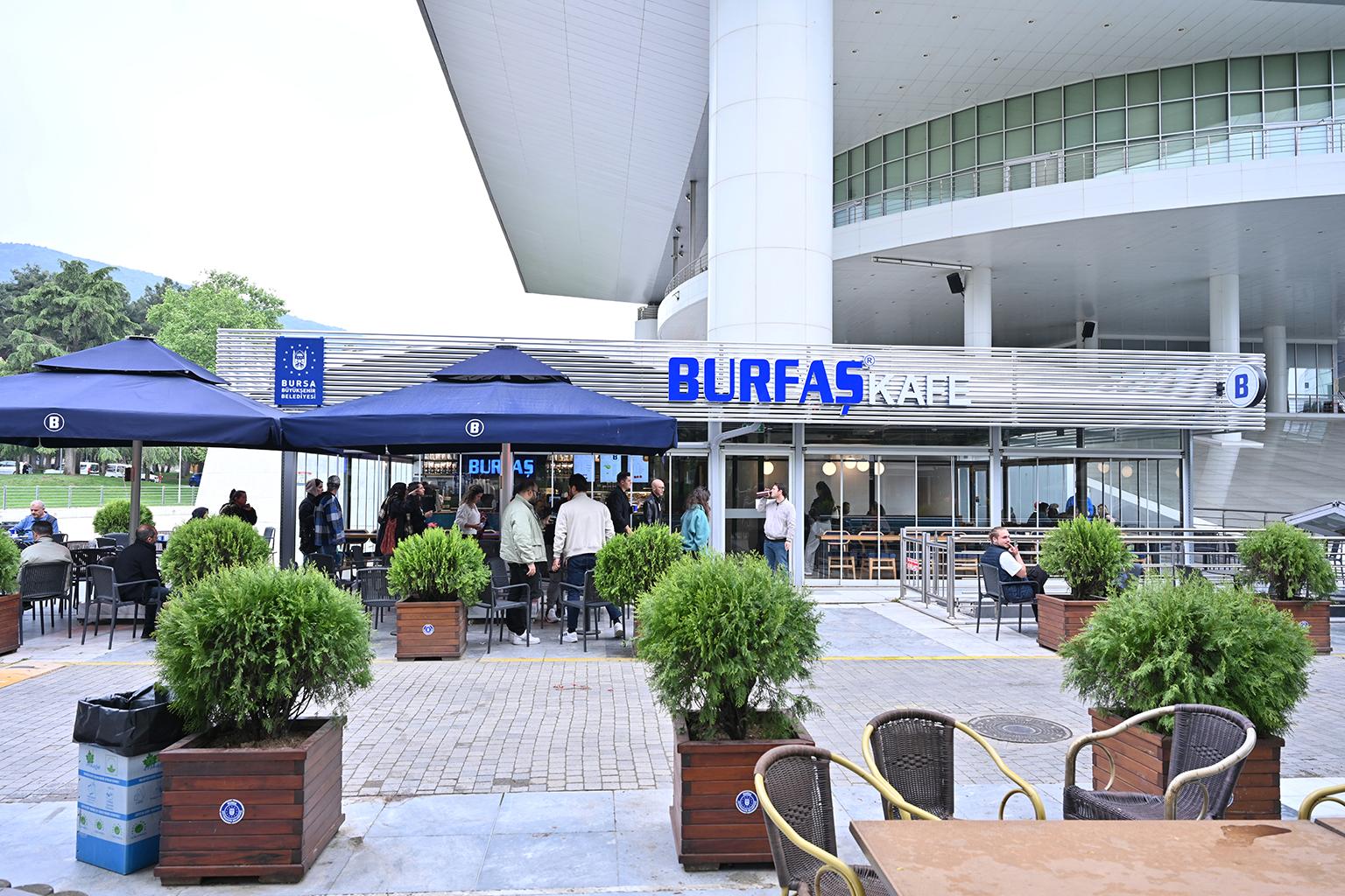 BURFAŞ KAFE / KONGRE | BURFAŞ - Bursa Park, Bahçe, Sosyal ve Kültürel Hizmetler