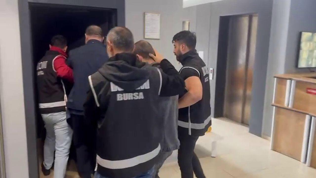 Bursa merkezli dev operasyon: 11 ilde eş zamanlı
