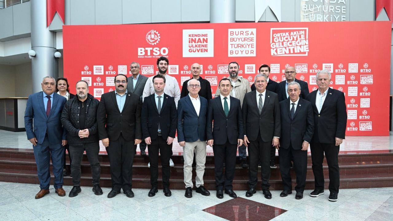 Bursa Ticaret ve Sanayi Odası Özbekistan büyükelçisini ağırladı