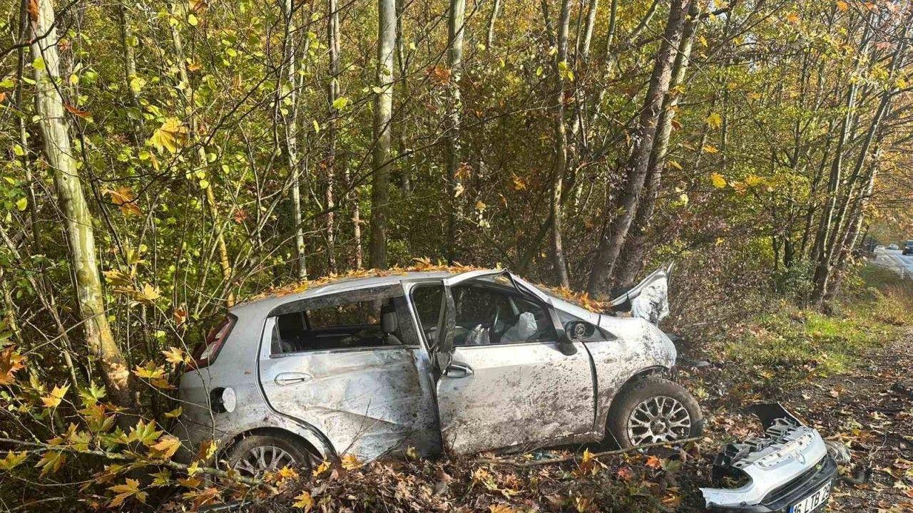 Bursa’da 50 metre arayla iki kaza: Aynı aileden 3 kişi yaralandı