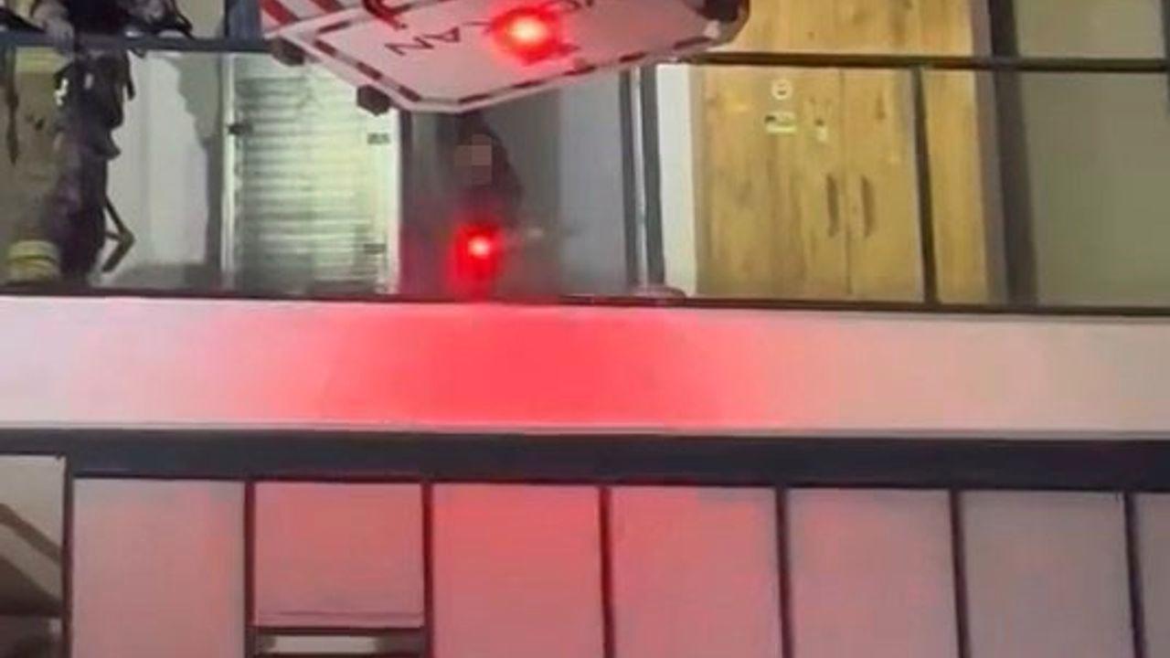 Bursa'da sinir krizi geçiren kadın evi ateşe vermek istedi