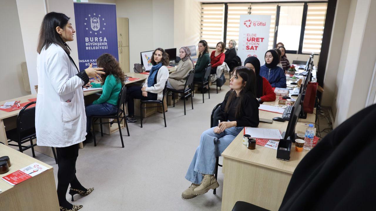Bursa'da üreten kadınlara Büyükşehir desteği