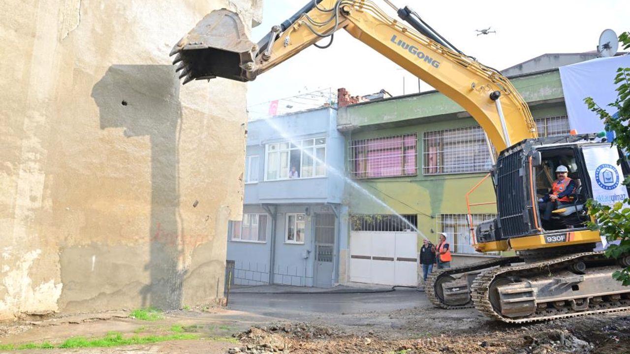 Bursa'nın o ilçesinde 158 bağımsız birim yıkıldı