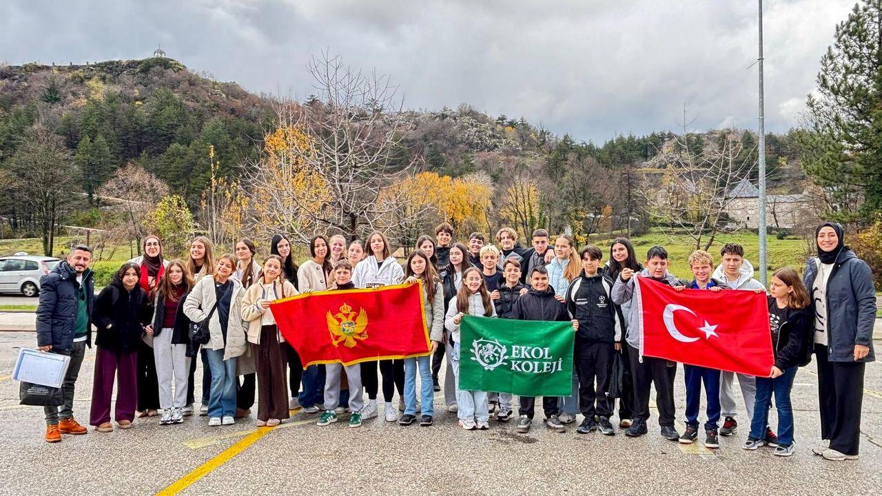 Ekol Koleji Montenegro'da! Kardeşlik ve kültürel birlik mesajı...