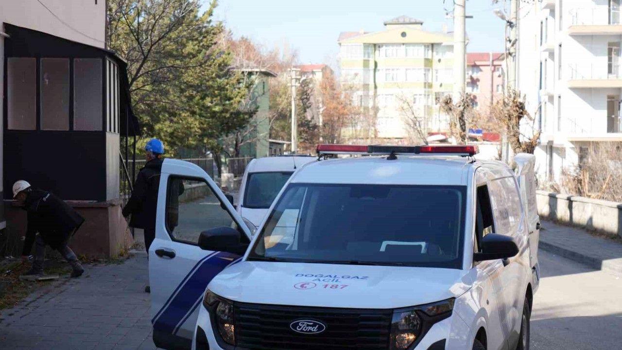 Erzurum’da doğal gaz paniği