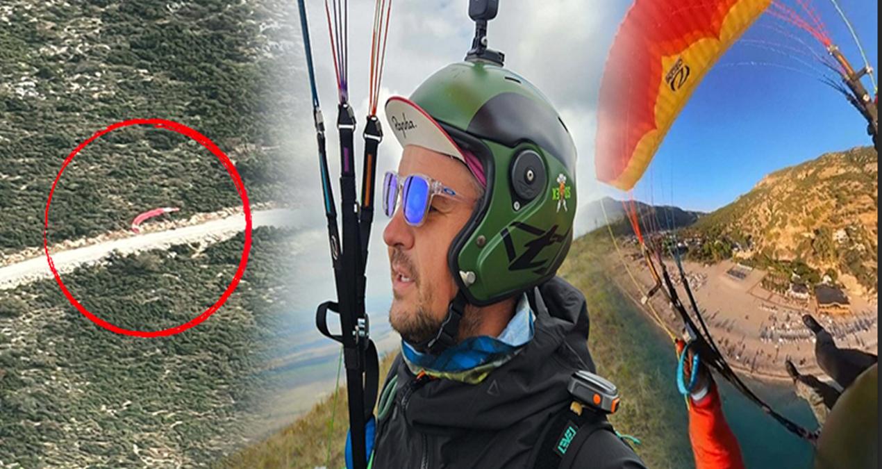 Fethiye'de paraşüt faciası: Kayalıklara düşüp can verdi