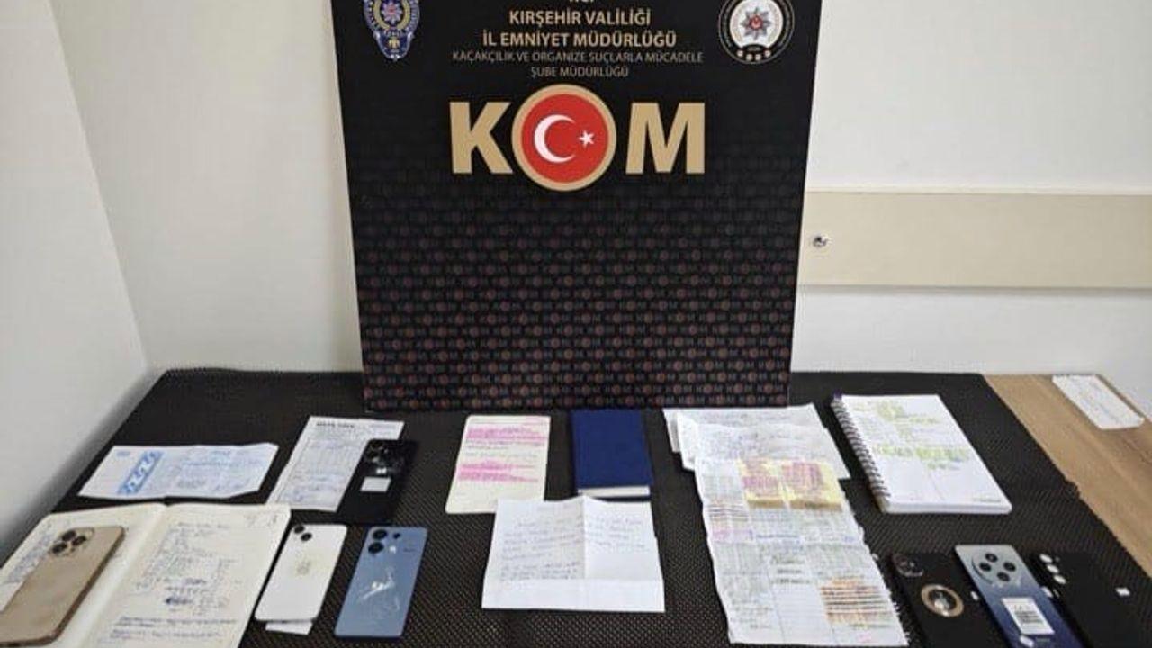 Kırşehir’de tefecilik operasyonu: 7 şüpheli yakalandı