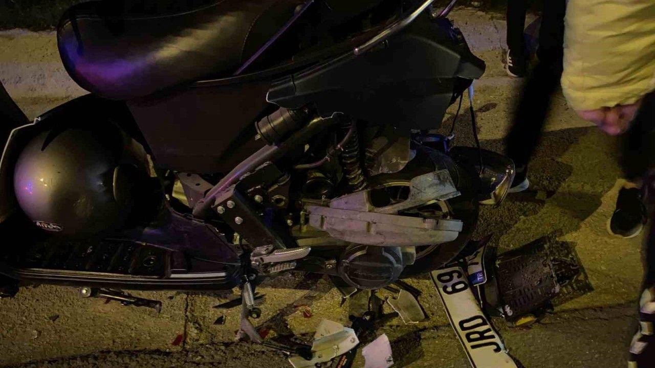 Mudanya’da alkollü sürücü dehşeti: Motosiklete çarpıp kaçtı