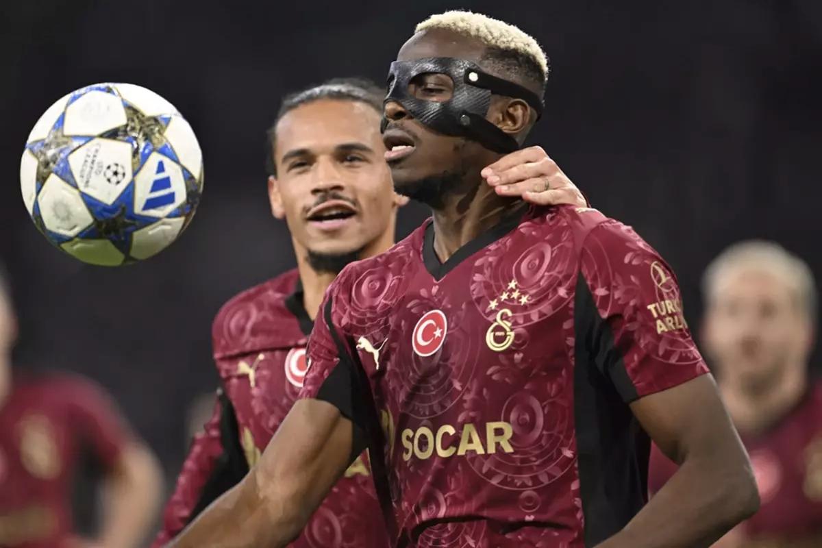 Osimhen'in tarihi maç sonrası koridorda yaşadıkları olay oldu