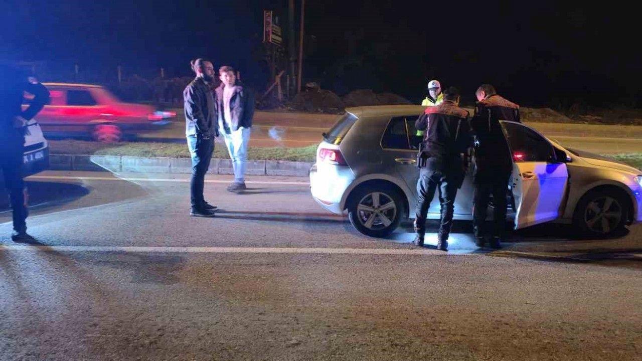 Polis kovalamacasıyla yakalanan sürücü alkollü çıktı