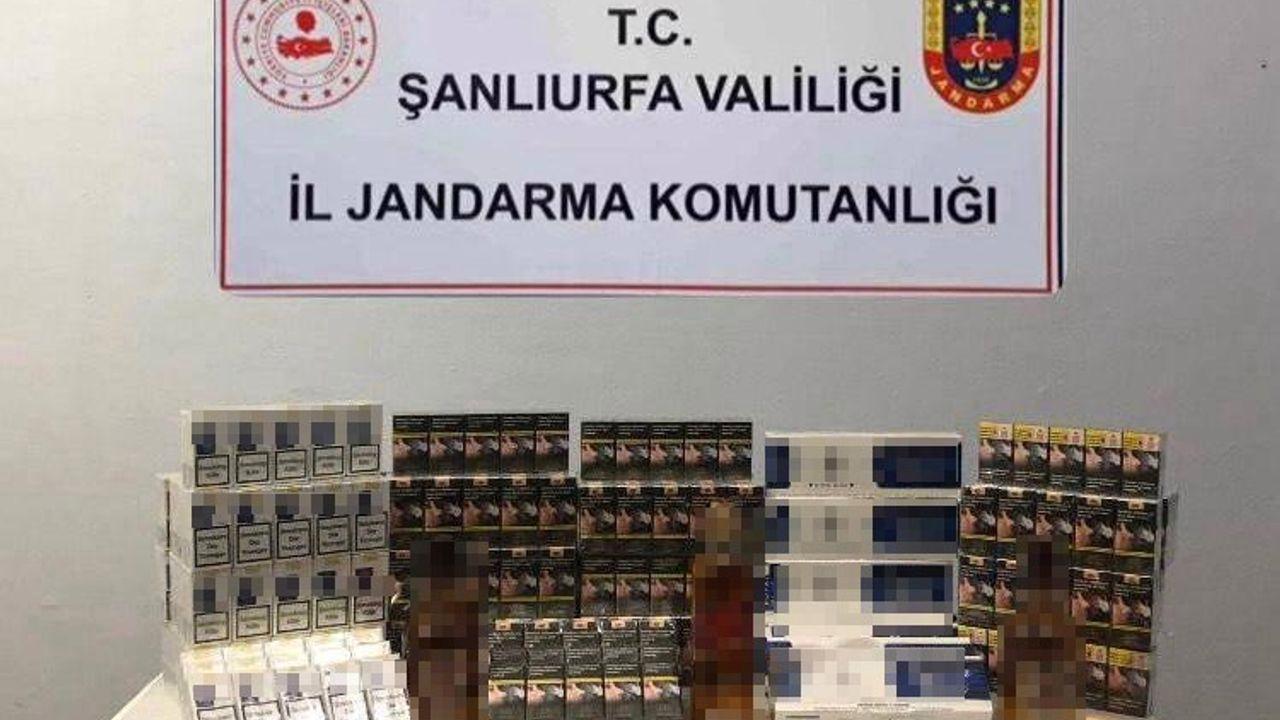 Şanlıurfa’da 5 bin 210 paket kaçak sigara ele geçirildi