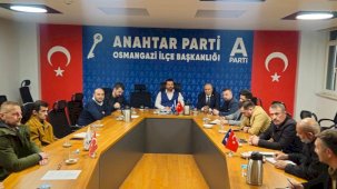 Anahtar Parti Osmangazi’de İsmail Demir tek aday olarak kongreye giriyor