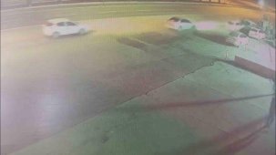 Aracın sağından geçmeyince çalışınca ortalığı savaş alanına çevirdi