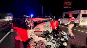 Batman’da zincirleme trafik kazası: 5 kişi yaralandı, 2 büyükbaş hayvan telef oldu