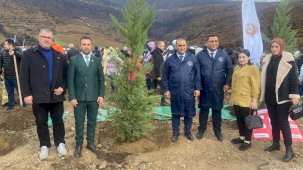 BBP Bursa İl Başkanı Oğuz Han Milli Ağaçlandırma Günü'ne katıldı