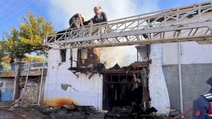 Burdur’da çıkan yangında yaşlı çift hayatını kaybetti