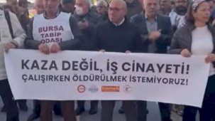 Bursa’da iş cinayetlerine tepki: Çalışırken öldürülmek istemı̇yoruz!