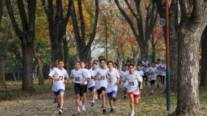 Bursa'da kros yarışı nefes kesti